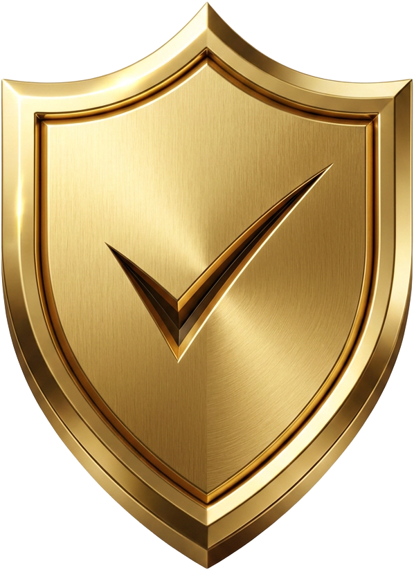 Authenticity Protection shield emblem